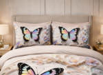 Dreamy Butterfly 7D Digital Printed Bedsheet (Buy 1 Get 1 Free) - Image 3