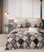 Premium Elastic Fitted Coffee Boxes King size Bedsheets with 2 Pillow covers |by Supreme Home Collective