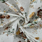All Over Floral Printed 210Tc Cotton Queen size Bedsheet with 2 Pillow covers |by Supreme Home Collective - Image 2