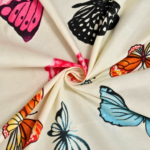 Cute Butterfly 360 Degree Elastic Fitted King size Bedsheets with Pillow covers |by Supreme Home Collective - Image 2