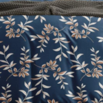 Premium Cotton 210 TC Leaf Printed Flat Queen size Bedsheets with 2 Pillow Covers | by Supreme Home Collective - Image 2