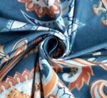 Blue Paisley Designer |210Tc Cotton Queen size Bedsheet set (Buy 1 Get 1 Free ) - Image 2