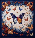 7D Quilted Look Butterfly Bedsheet Buy 1 Get 1 Free |by Supreme Home collective - Image 3